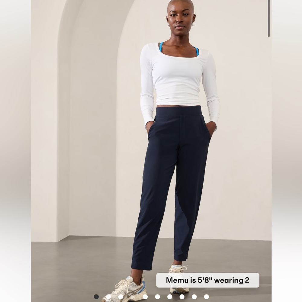 ATHLETA BROOKLYN MID RISE ANKLE PANT